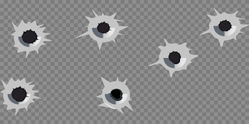 Bullet Holes Gun Shots - Free vector graphic on Pixabay