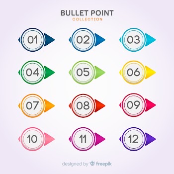 Bullet point collection