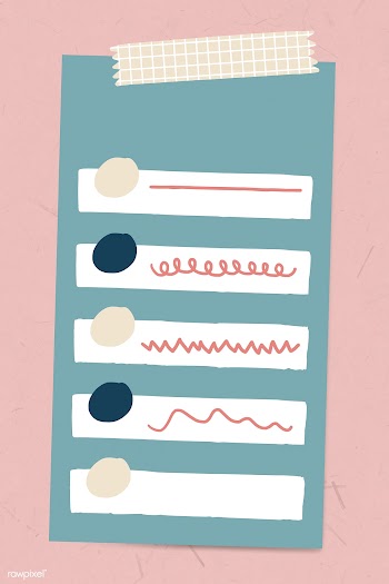 Bullet point list | Free stock vector - 842911