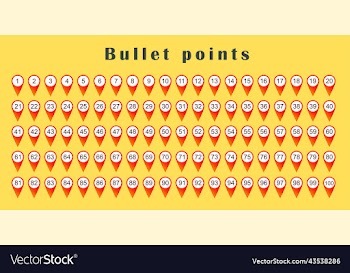 bullet points 100