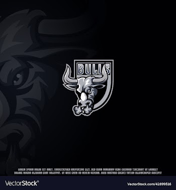 bulls mascot logo