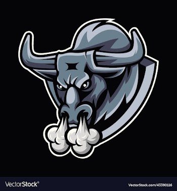 bulls mascot logo