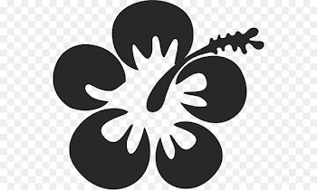 Bumper sticker Decal Clip art Rosemallows - bare stamp 