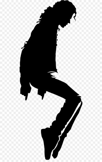 Bumper sticker Wall decal - Michael Jackson dancing silhouette material 