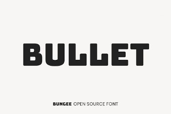 Bungee open source font by David | Free Font Add-on - rawpixel