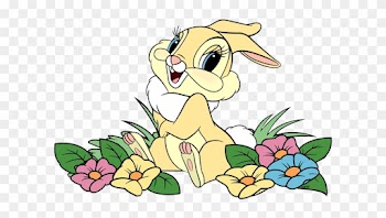 Bunny Clipart Bambi - Miss Bunny Png
