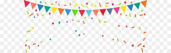 Bunting Banner Flag Clip art - Rave party flag 