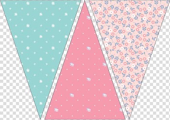 Bunting Banner Flag Pennon Template, Flag transparent background PNG clipart