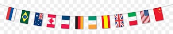 Bunting Flags of the World Party Banner - inventory for finding talent group 