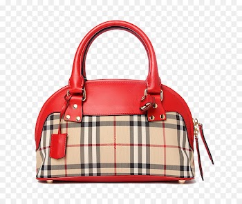 Burberry Tote bag Handbag Messenger bag - Red fashion Burberry handbags 