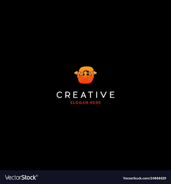 Burble power energy bolt creative logo vector image