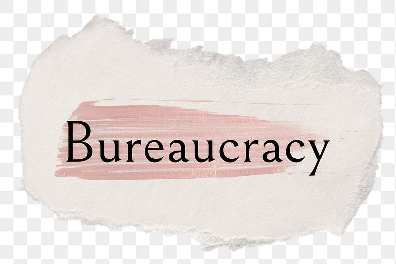 Bureaucracy png ripped paper word | Free PNG - rawpixel