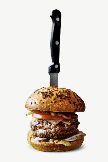 Burger fast food collage element | Free PSD - rawpixel
