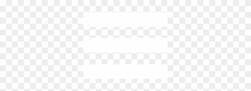 Burger Menu Icon White