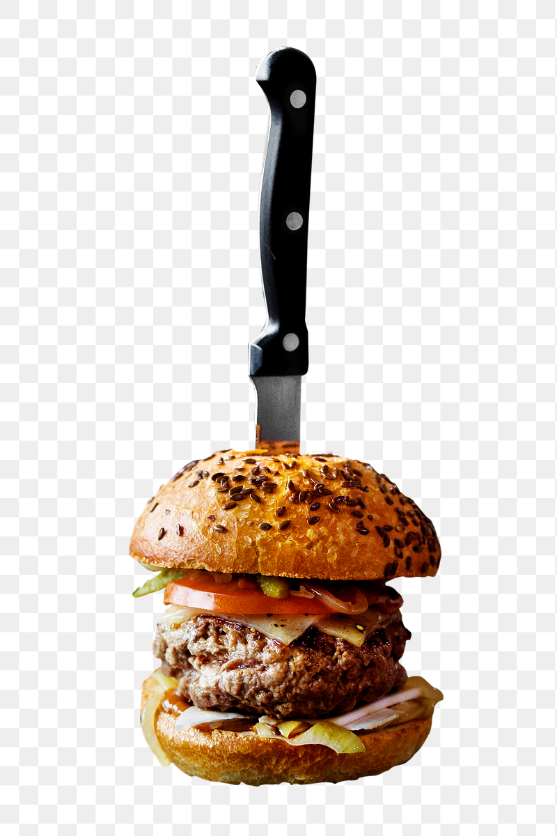 Burger png fast food sticker, | Free PNG - rawpixel