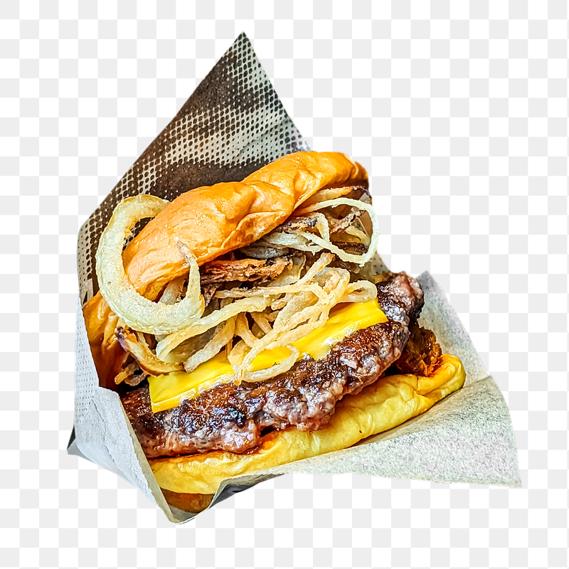 Burger png fast food sticker, | Free PNG - rawpixel