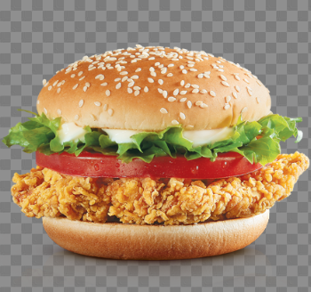 Burger Transparent Background PNG