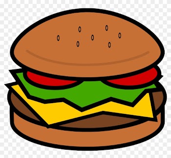 Burgers Clipart Free Download Clip Art On Png - Clipart Hamburger