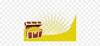 Buried Treasure Treasure Island Treasure Map - Treasure Chest Clipart Border