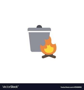 burnable trash creative icon from recycling icons