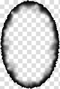 Burned Edges I s, oval black frame transparent background PNG clipart