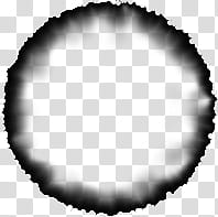 Burned Edges I s, round black frame art transparent background PNG clipart
