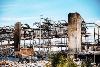 Burned out building. Original public | Free Photo - rawpixel