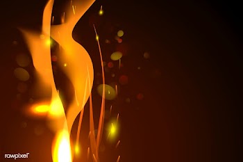 Burning flame background | Free stock vector - 591694