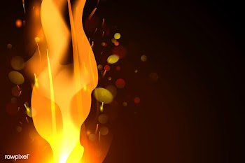 Burning flame background | Free stock vector - 591756