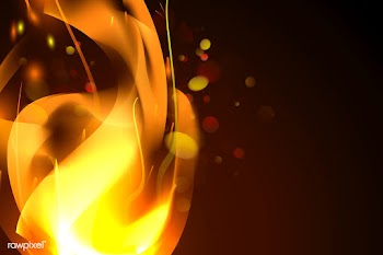 Burning flame background | Free stock vector - 591764