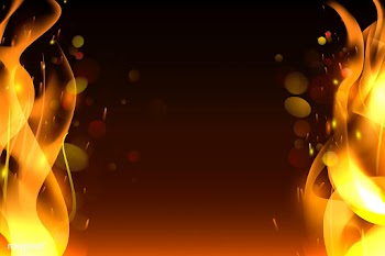 Burning flame background | Free stock vector - 591787