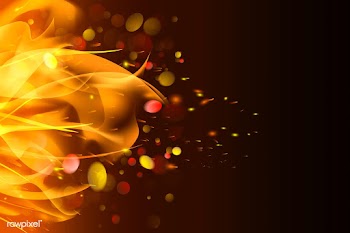 Burning flame background | Free stock vector - 591792