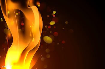 Burning flame background | Free stock vector - 591799