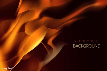 Burning flame background | Free stock vector - 591800