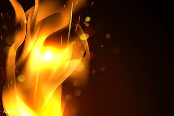 Burning flame background | Free stock vector - 591805