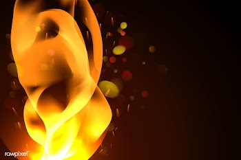 Burning flame background | Free stock vector - 591840