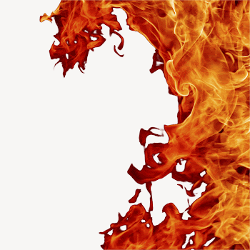 Burning flame collage element psd | Free PSD - rawpixel
