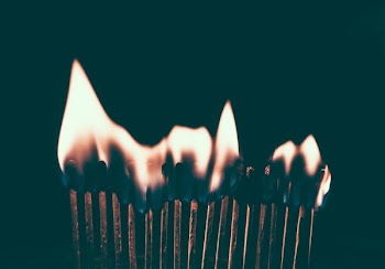          Burning Matches Free Photo     
