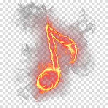 Burning notes transparent background PNG clipart