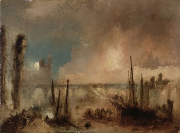 Burning of the Houses of Parliament | Free Photo - rawpixel