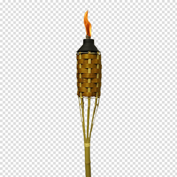 Burning Tiki Torch transparent PNG - StickPNG