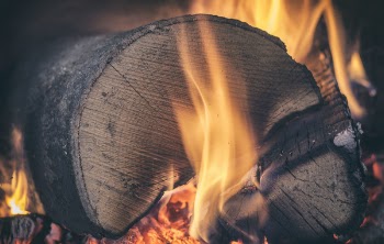 Burning Wood