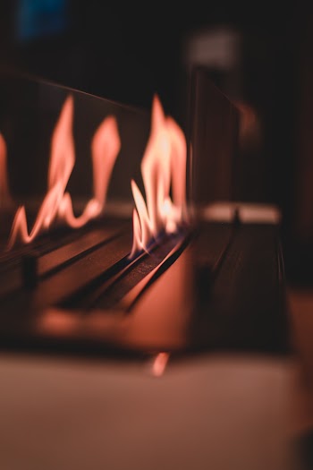 Burning Wood