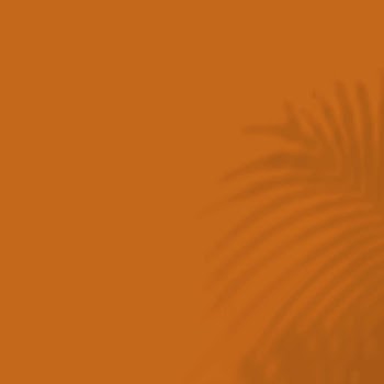 Burnt orange background, palm leaf | Free Photo - rawpixel