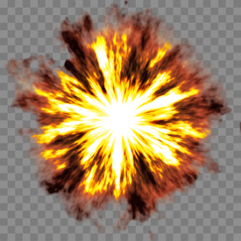 Burst Explosion PNG Free Download