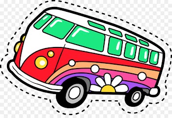 Bus 1960s Color - Color bus 