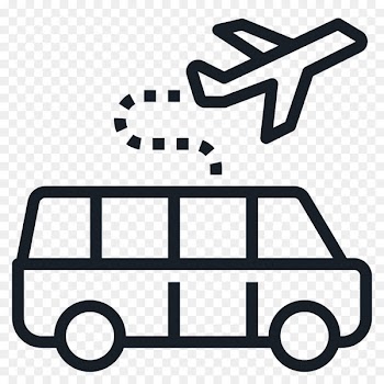 Bus, Airport Bus, Airplane, Motor Vehicle, Mode Of Transport PNG