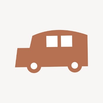 Bus clipart, vehicle illustration vector. | Free Vector - rawpixel
