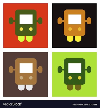 Bus icon vector image