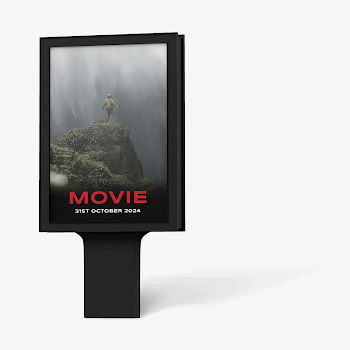 Bus stop advertising sign mockup, | Free PSD Mockup - rawpixel